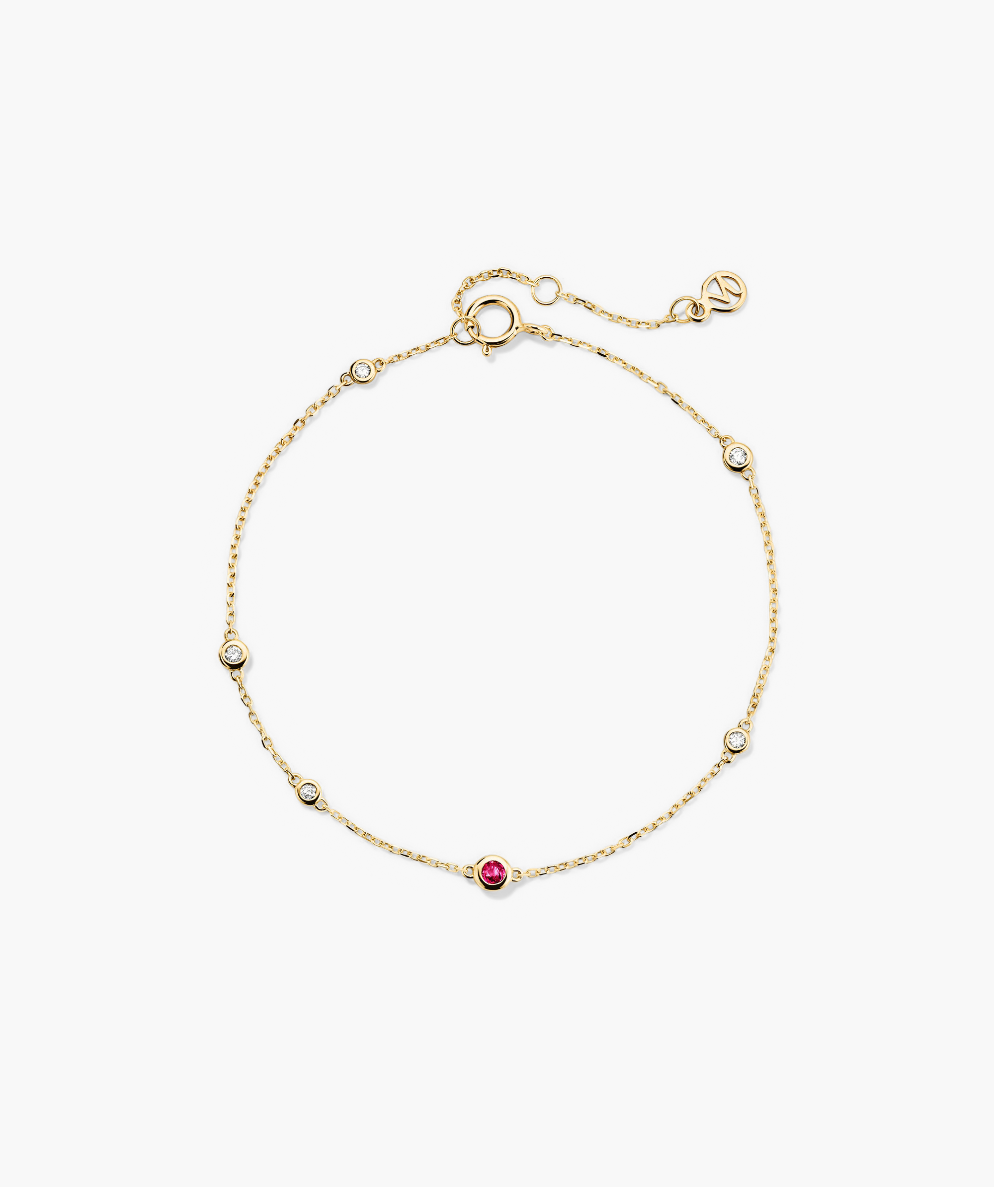 10k Yellow Gold - Ruby