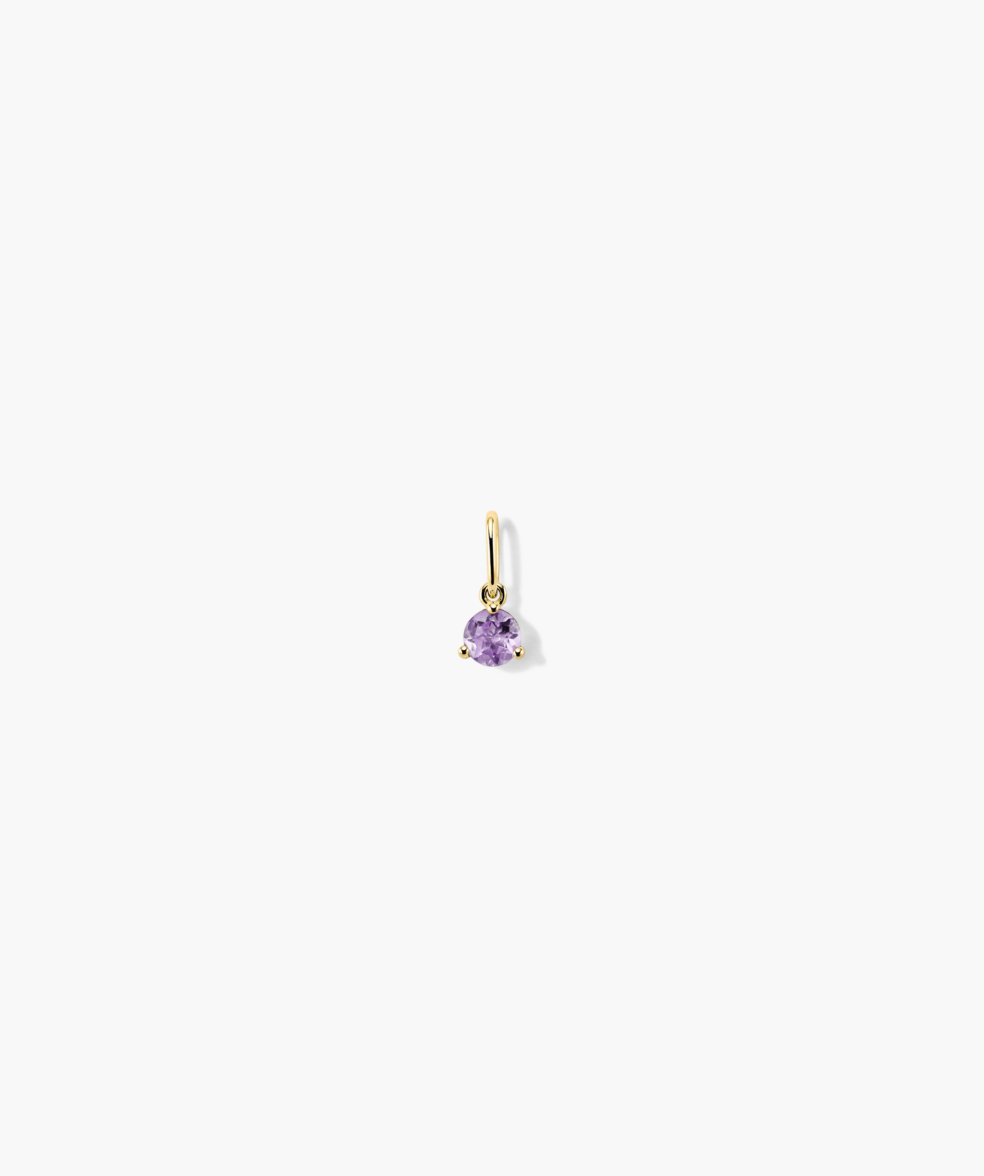 14k Yellow Gold - Amethyst