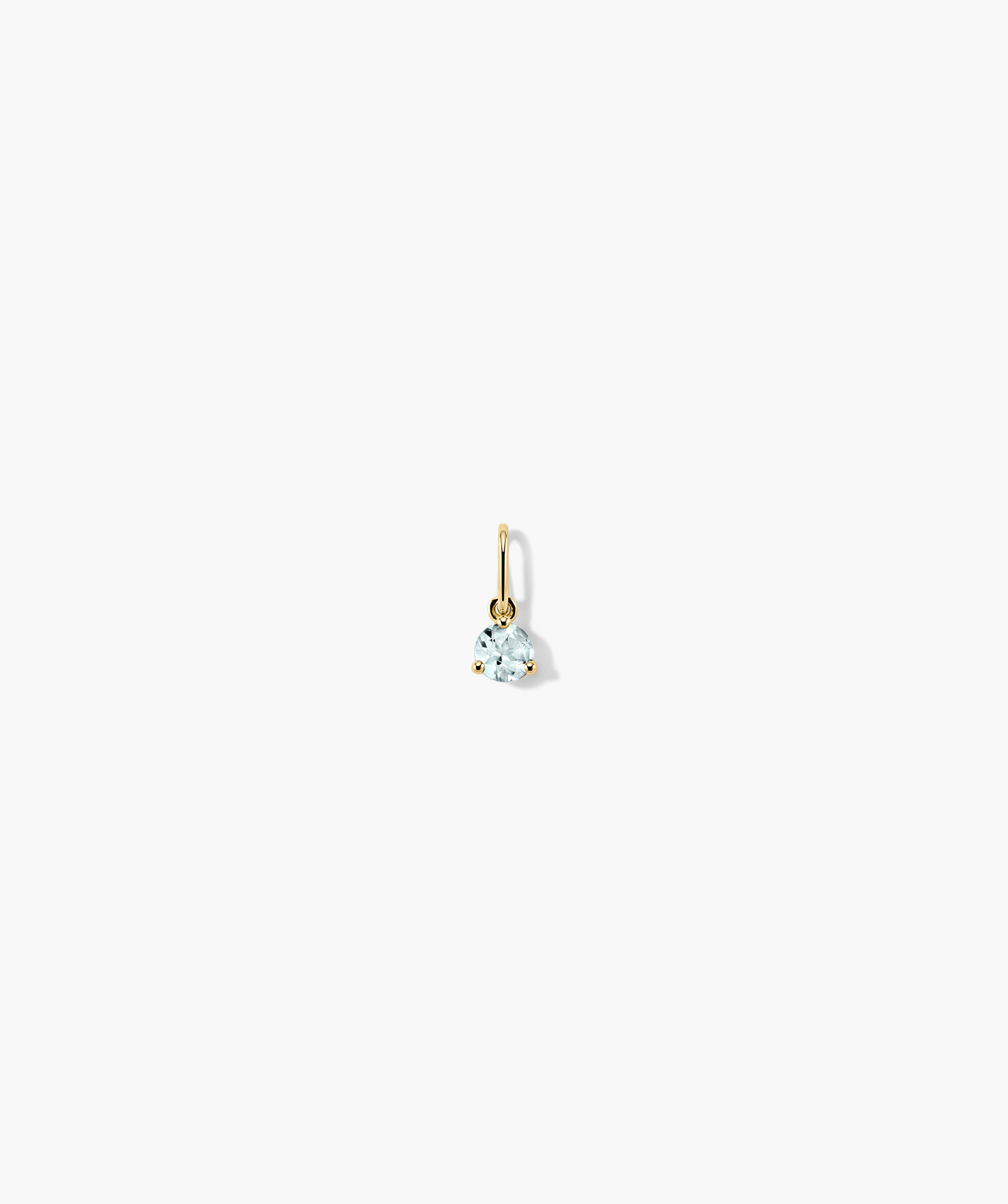 10k Yellow Gold - Aquamarine