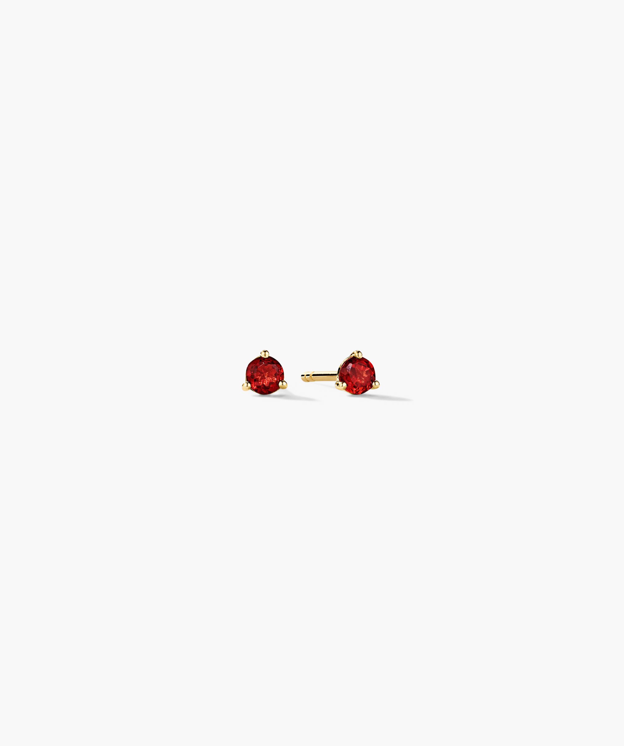 10k Yellow Gold - Garnet
