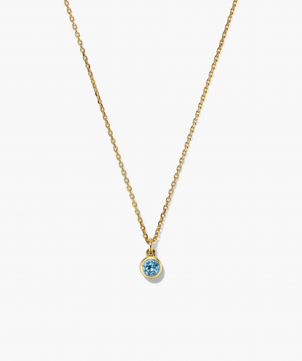 Sia Birthstone Pendant Necklace
