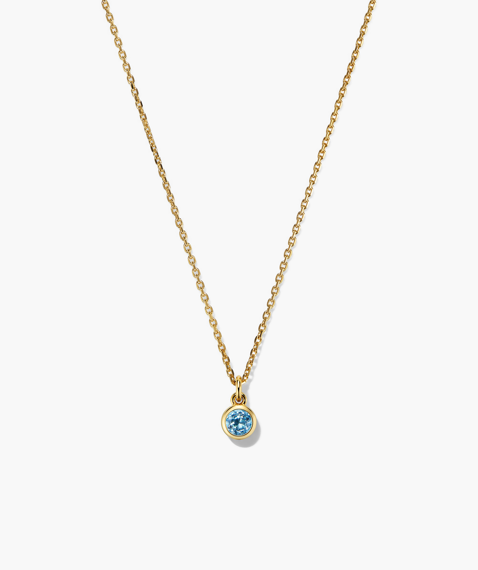 18k Gold Vermeil - Swiss Blue Topaz