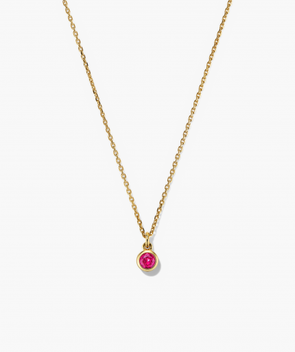 Sia Birthstone Pendant Necklace