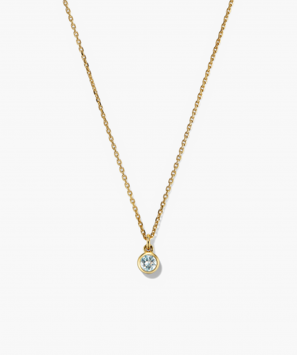 Sia Birthstone Pendant Necklace