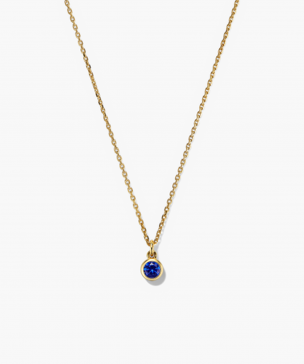 Sia Birthstone Pendant Necklace