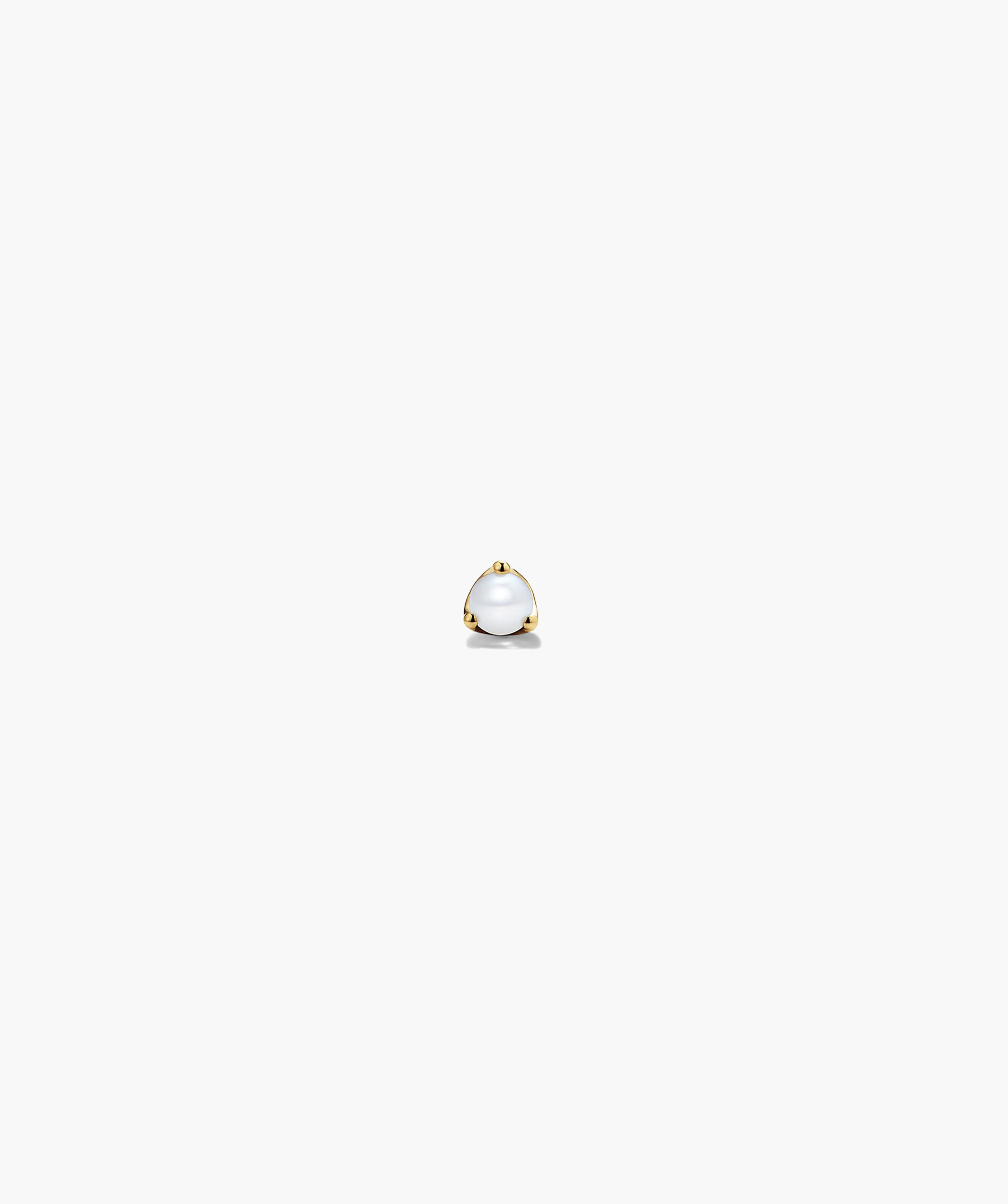 14k Yellow Gold - Pearl