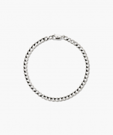 Flat Curb Chain Bracelet