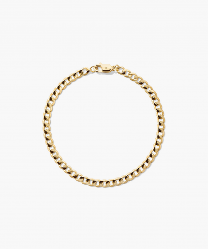 Flat Curb Chain Bracelet