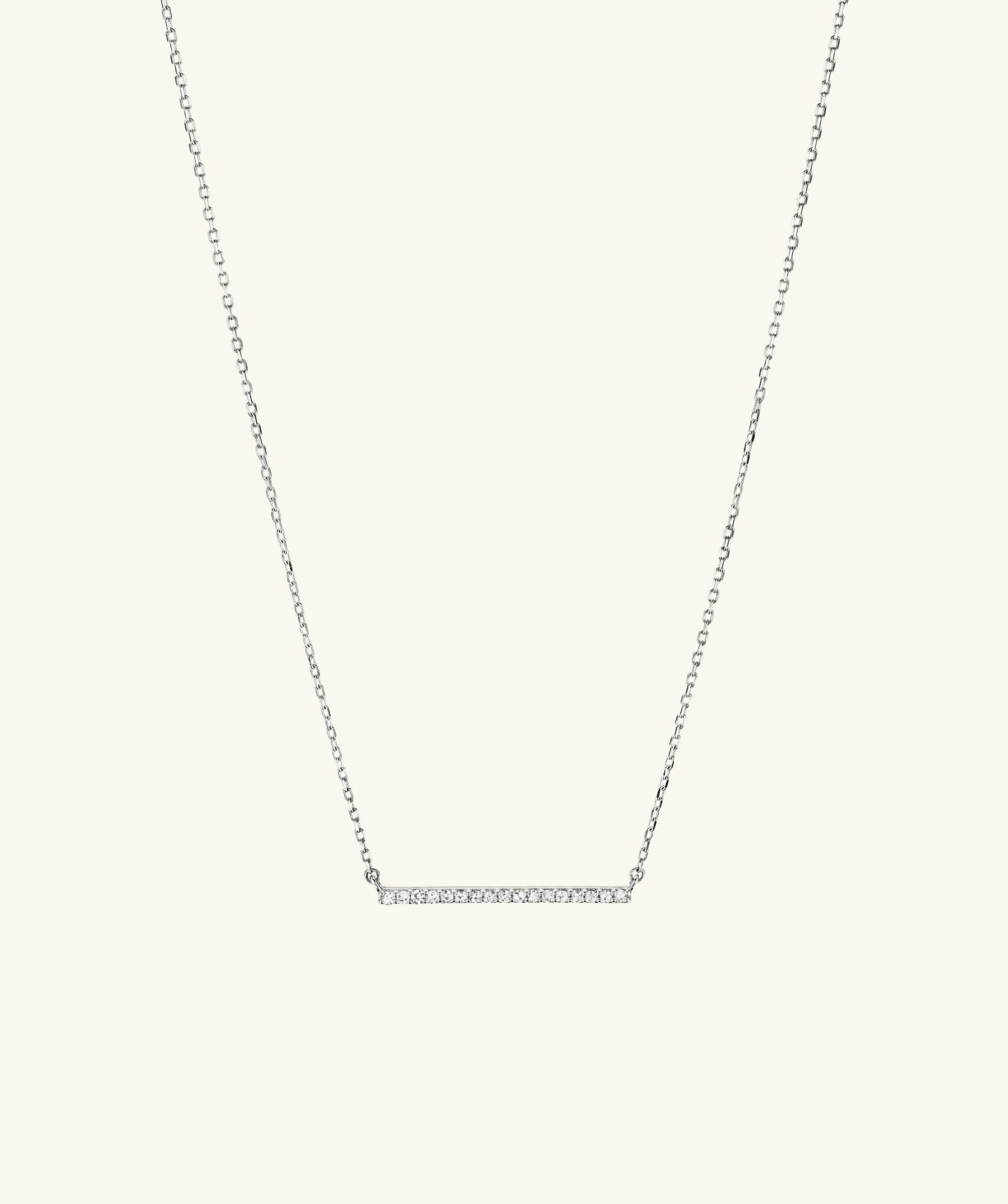 14k White Gold - Natural Diamond