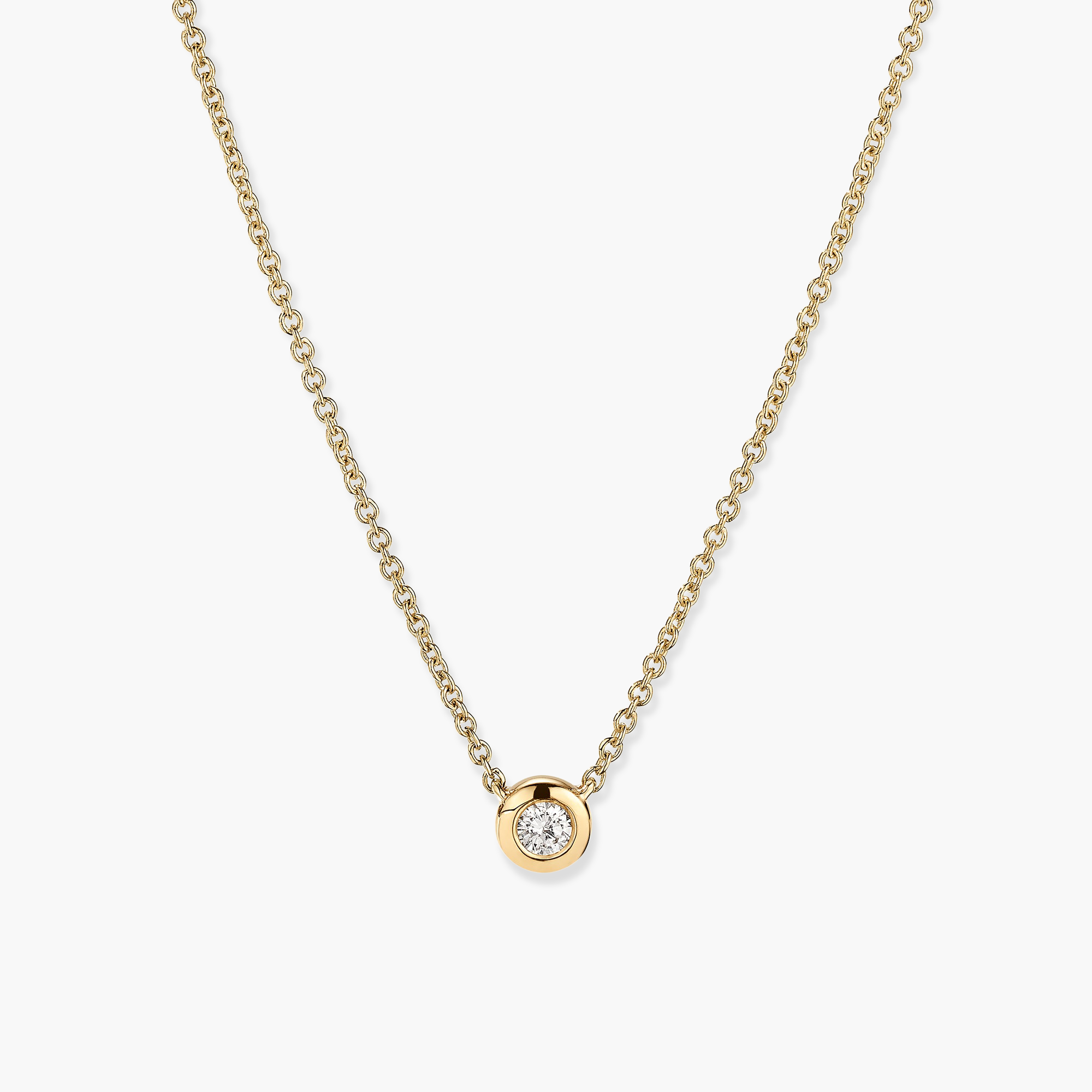 14k Yellow Gold - Natural Diamond