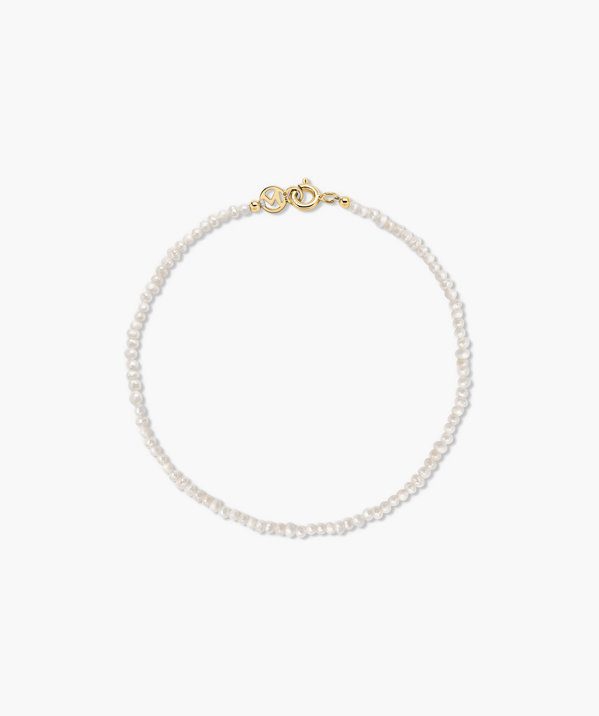 14k Yellow Gold - Pearl