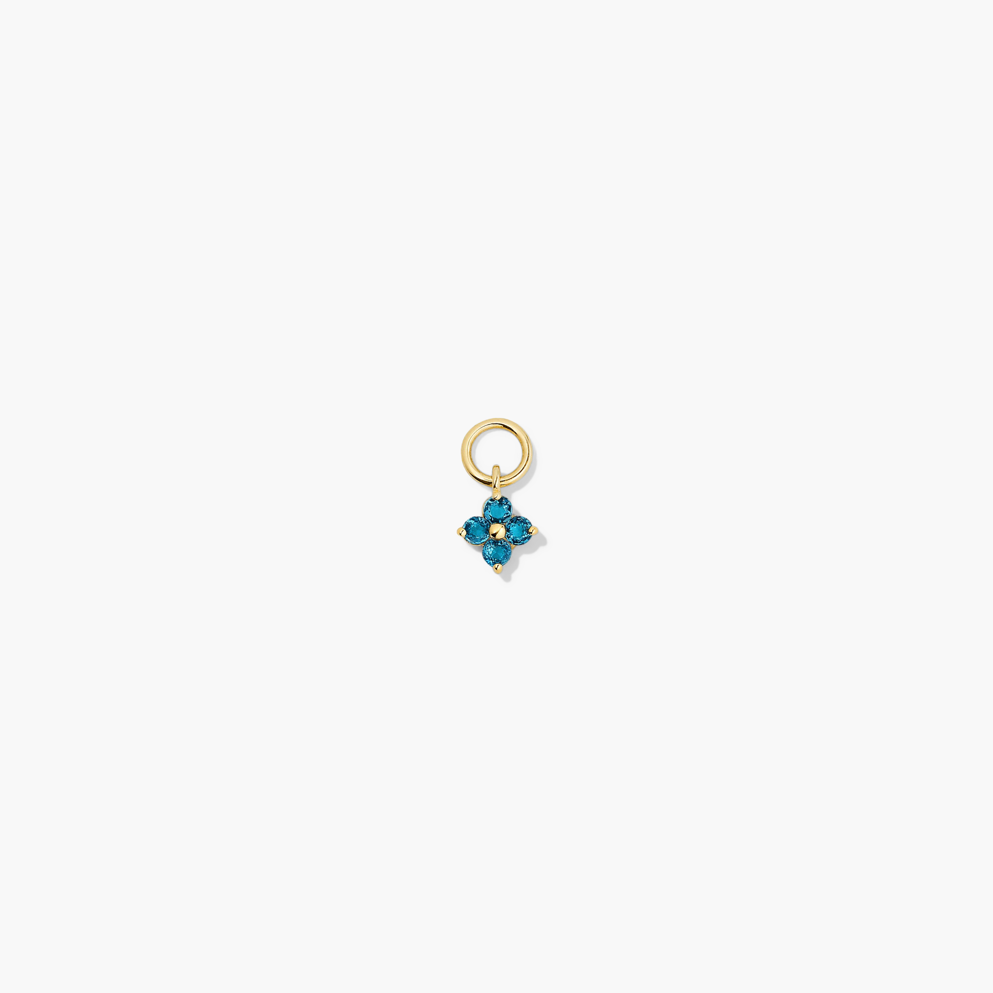 14k Yellow Gold - London Blue Topaz
