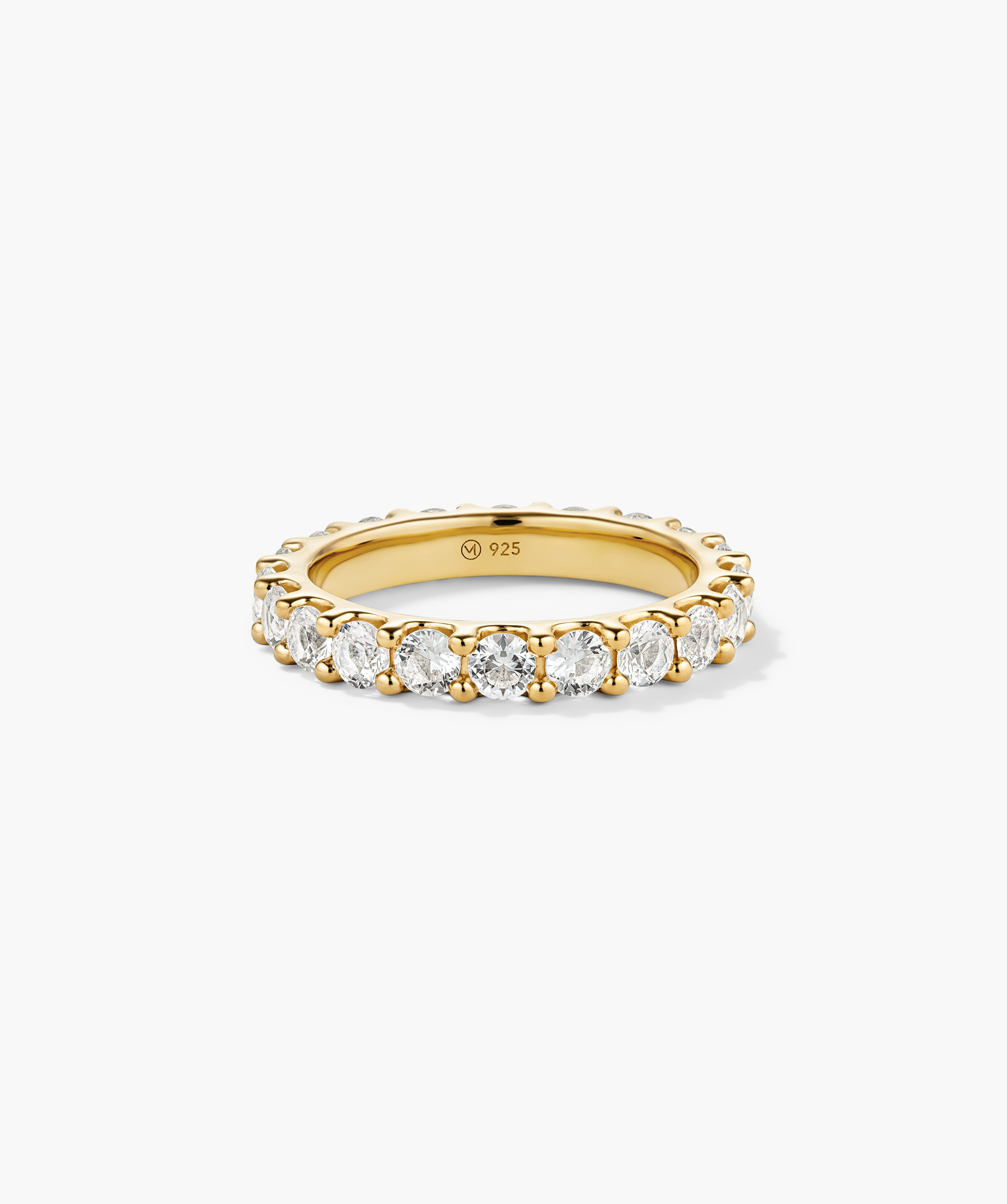 18k Gold Vermeil - Lab Grown White Sapphire