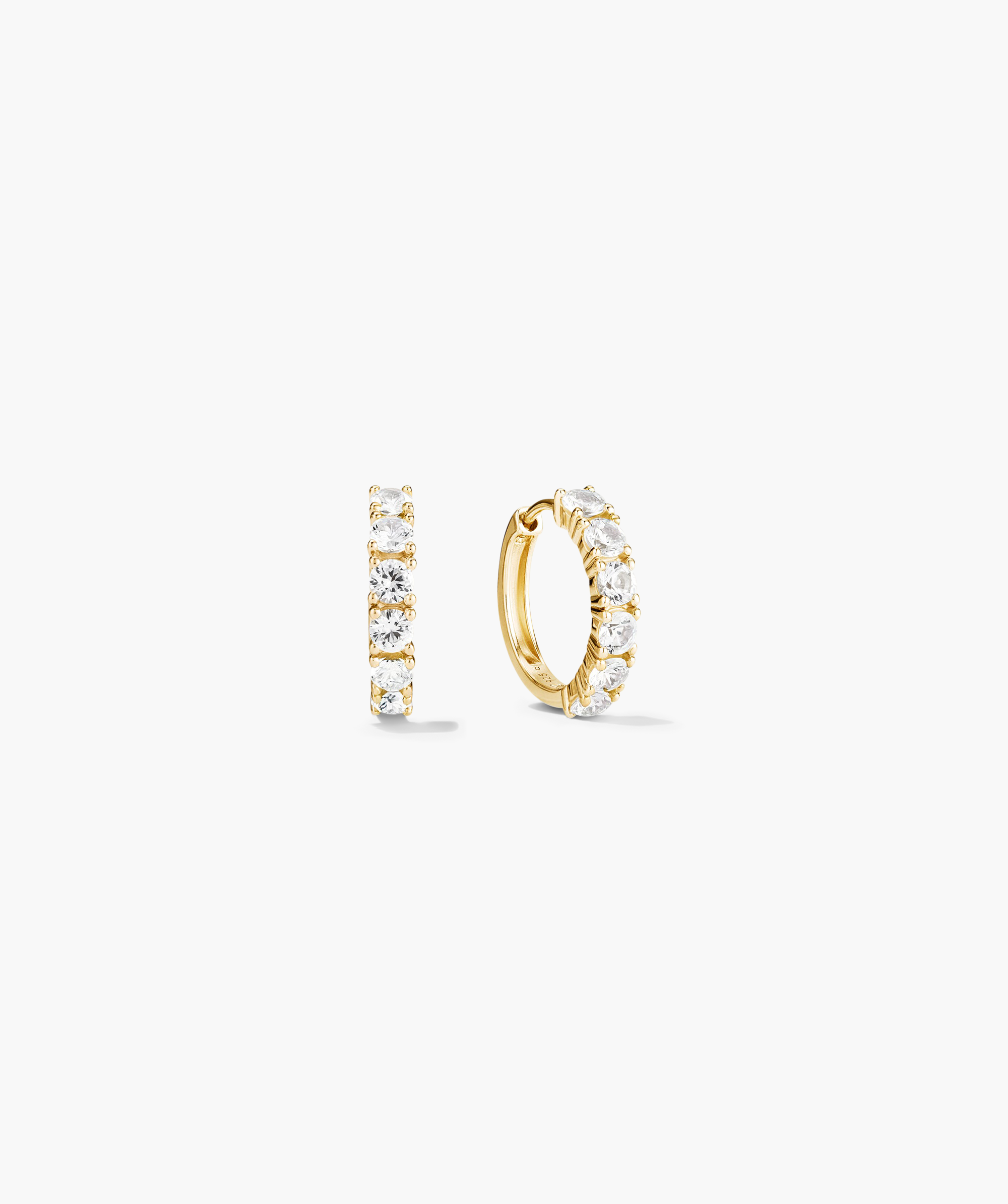 18k Gold Vermeil - Lab Grown White Sapphire