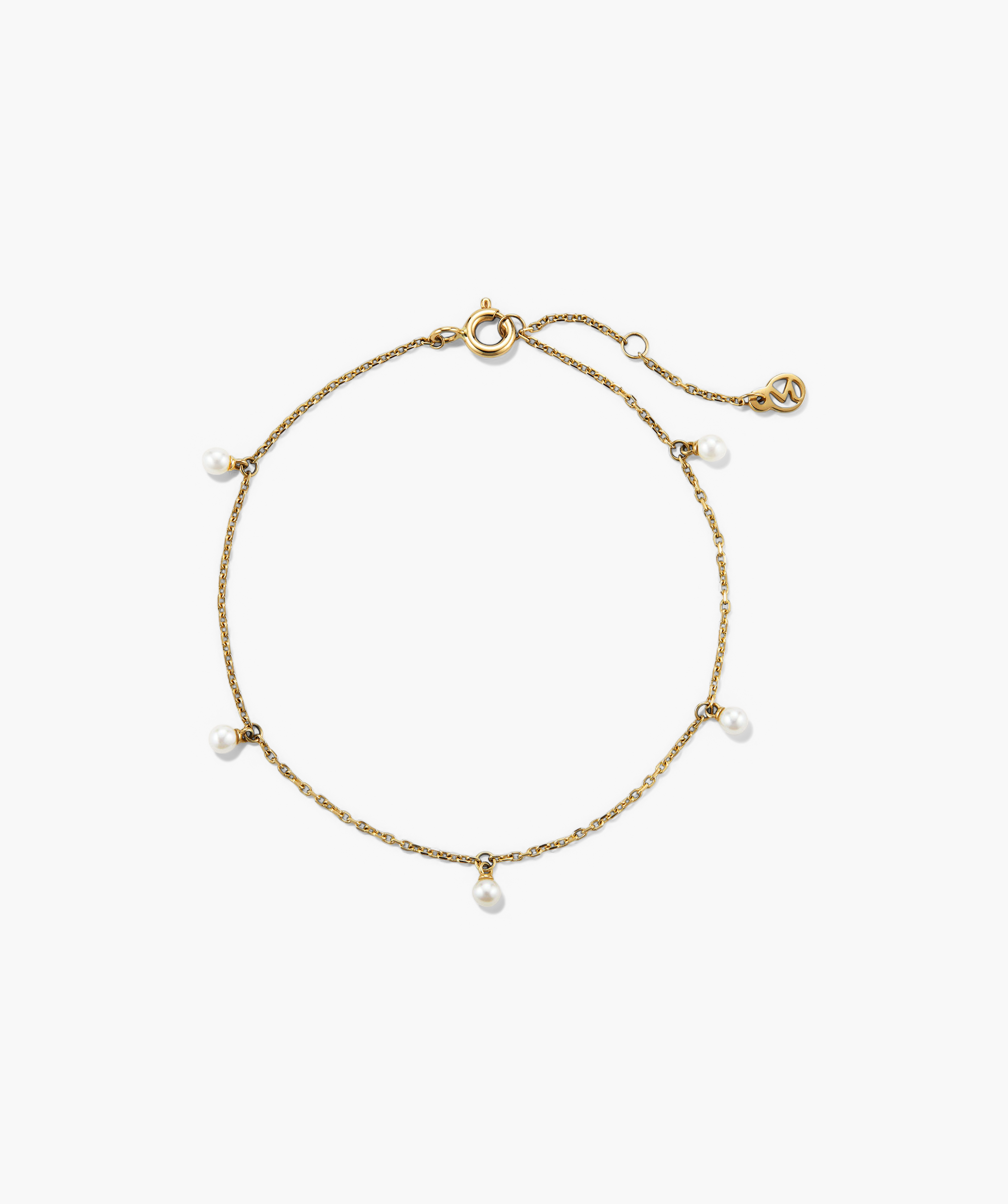 14k Yellow Gold - Pearl