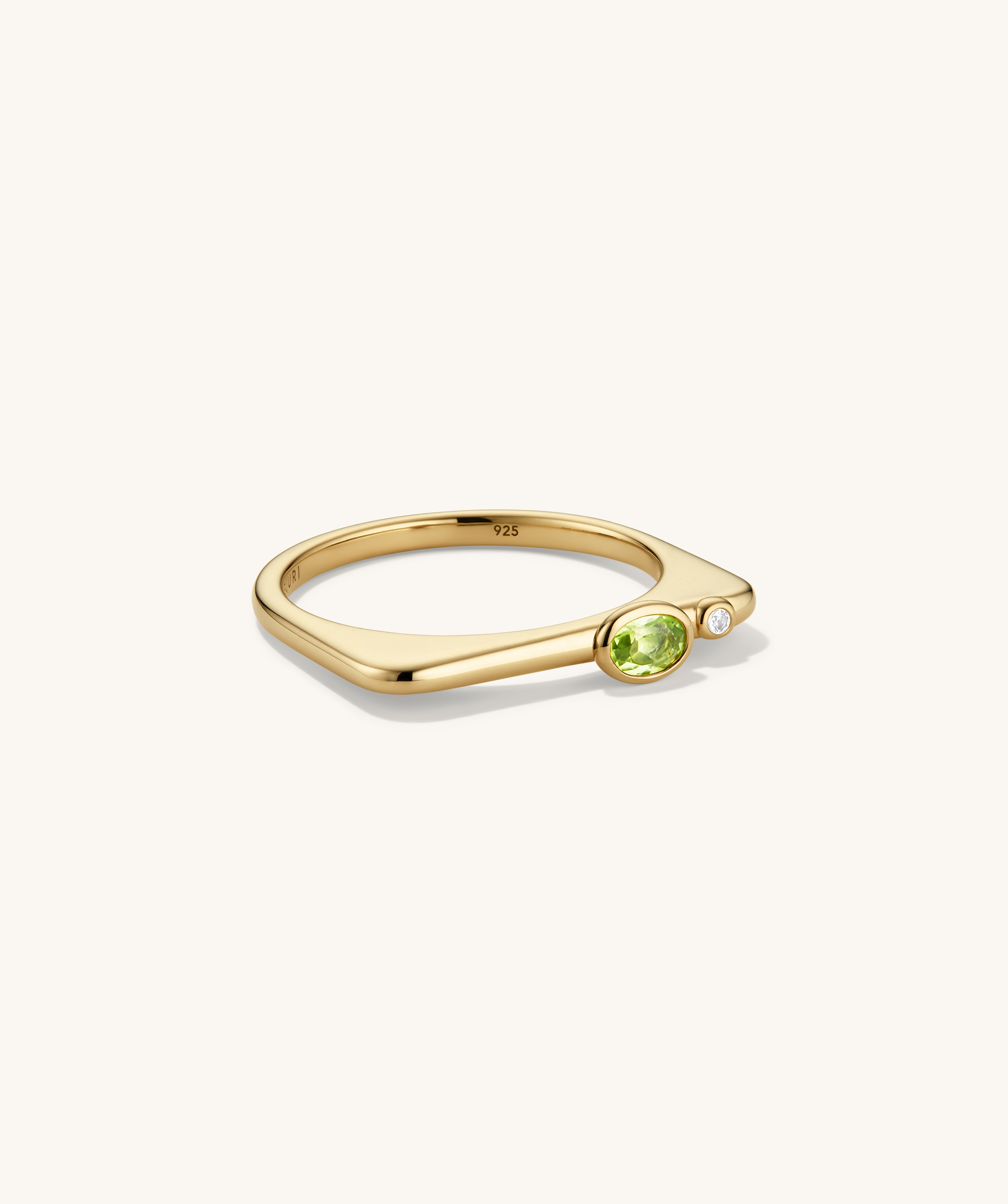 18k Gold Vermeil - Peridot