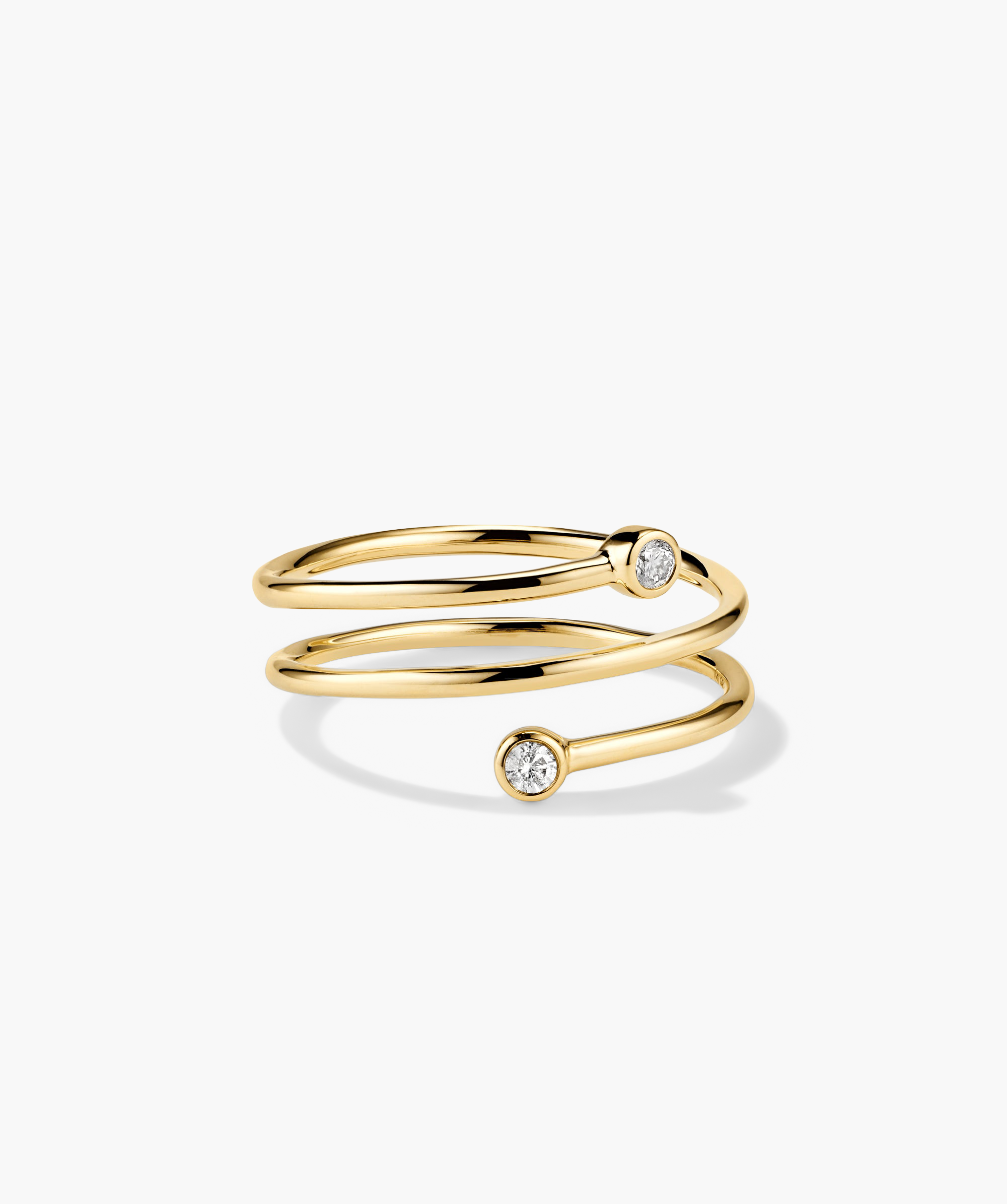 14k Yellow Gold - Natural Diamond