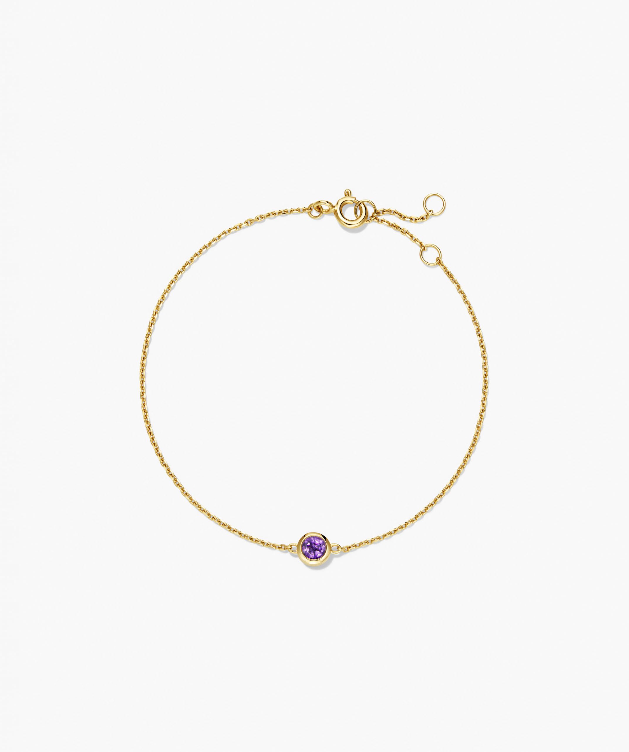 18k Gold Vermeil - Amethyst