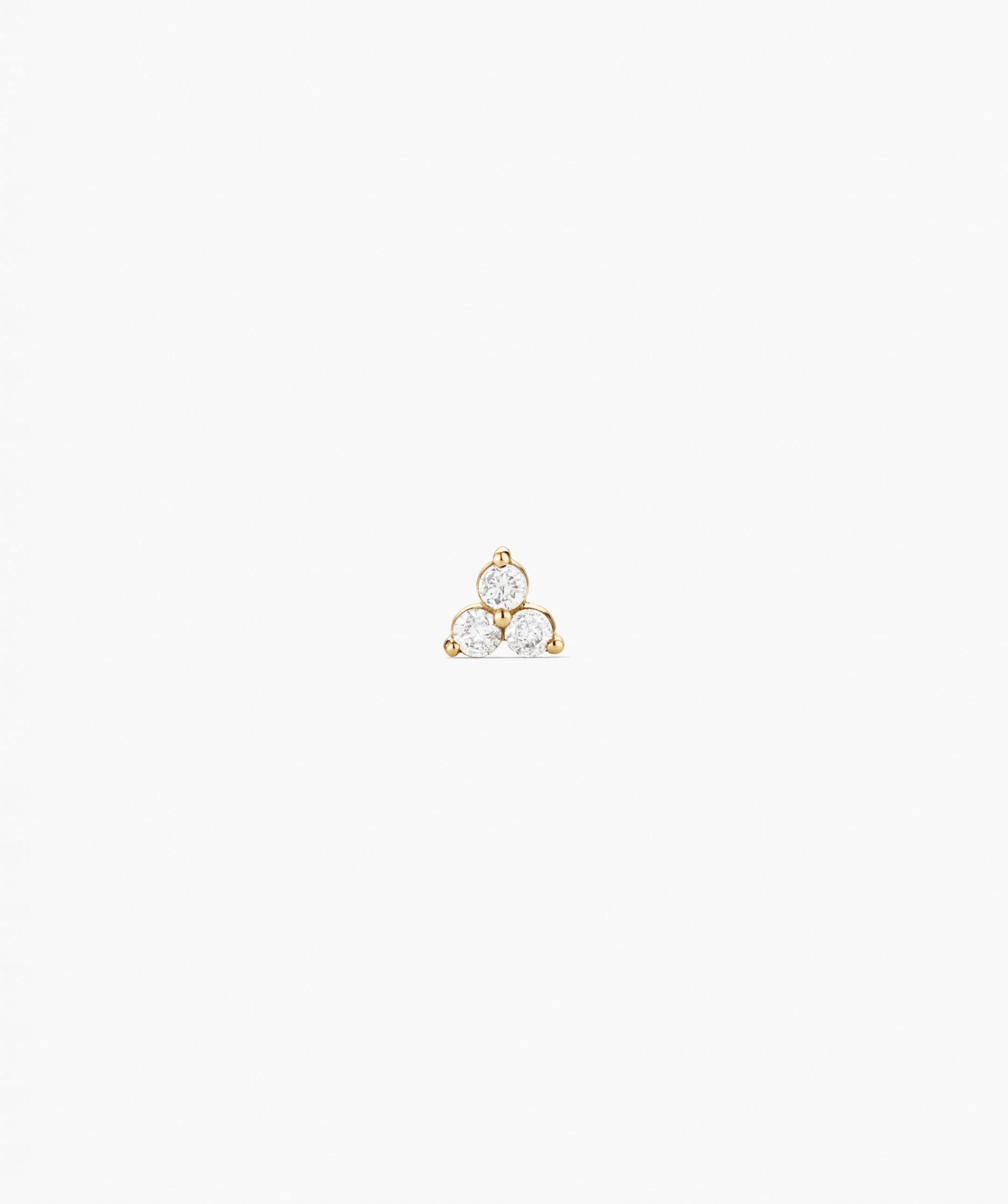 14k Yellow Gold - Natural Diamond