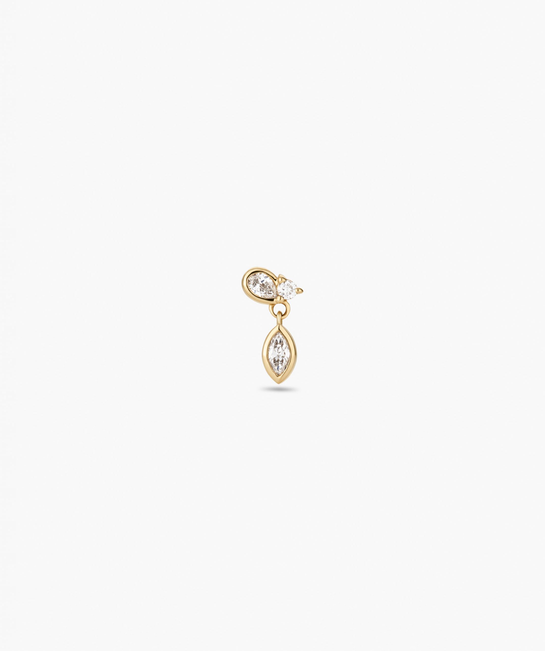 14k Yellow Gold - Lab Grown Diamond