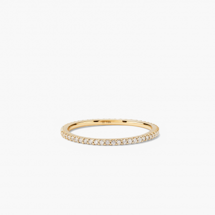 Slim Diamond Eternity Band