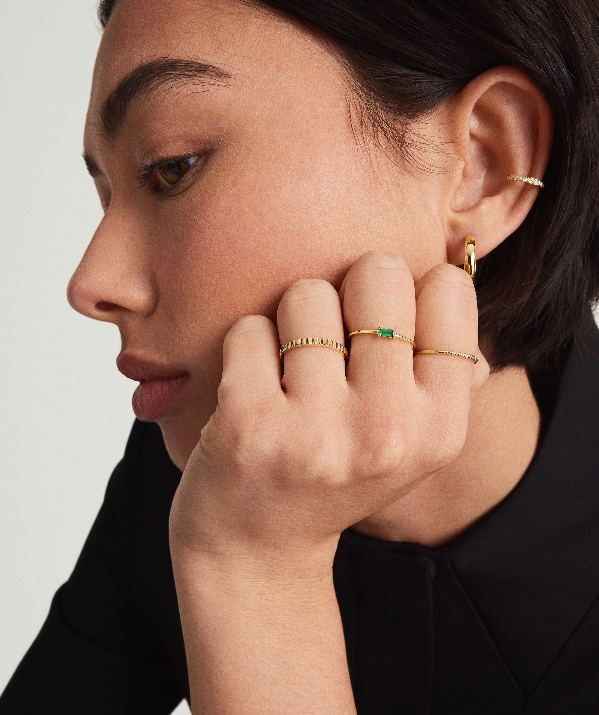1-EMERALD-BaguetteEmeraldStackerRing-14K-Stack2_023
