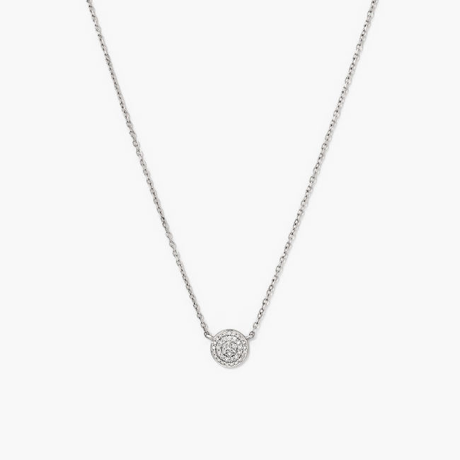 14k White Gold - Natural Diamond